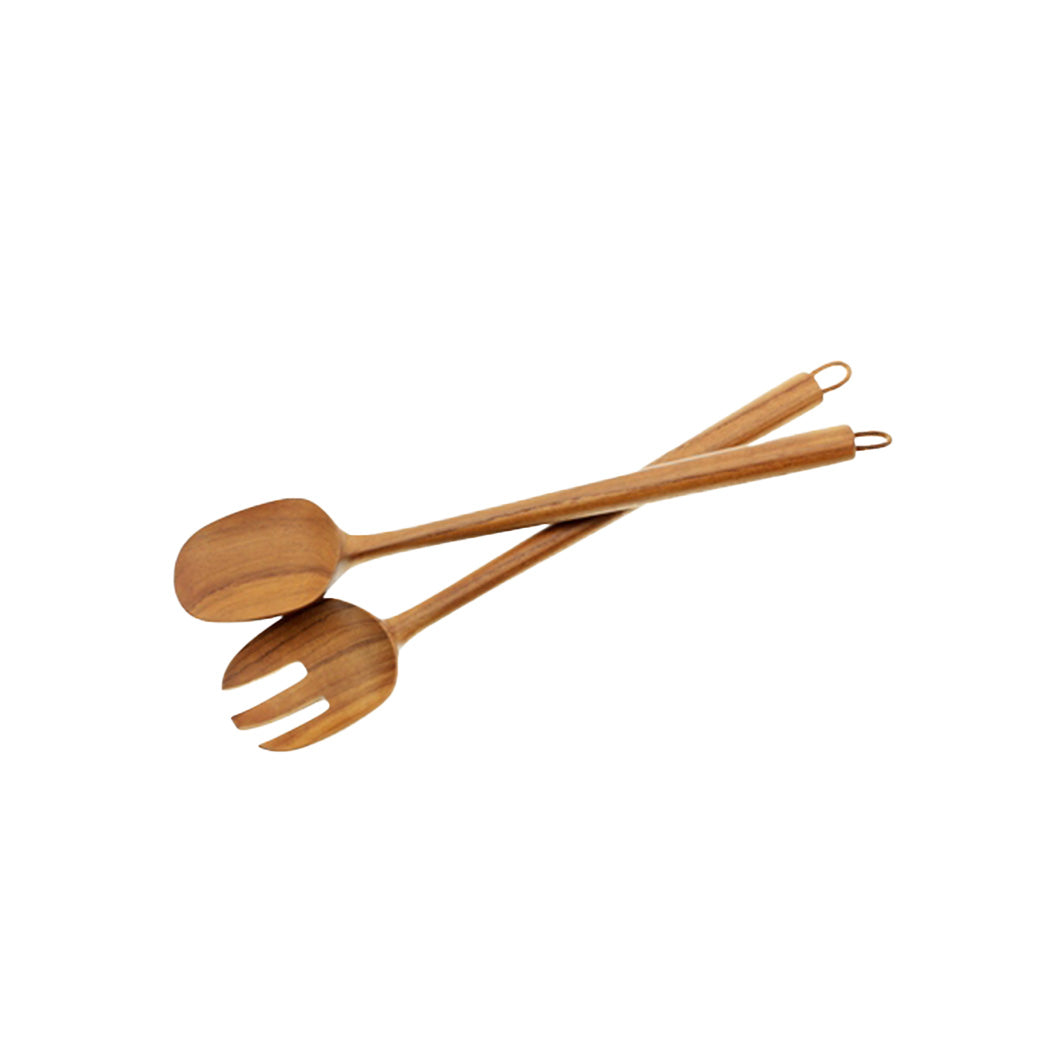 LIMPID SALAD SERVING SET  (SPOON & FORK)