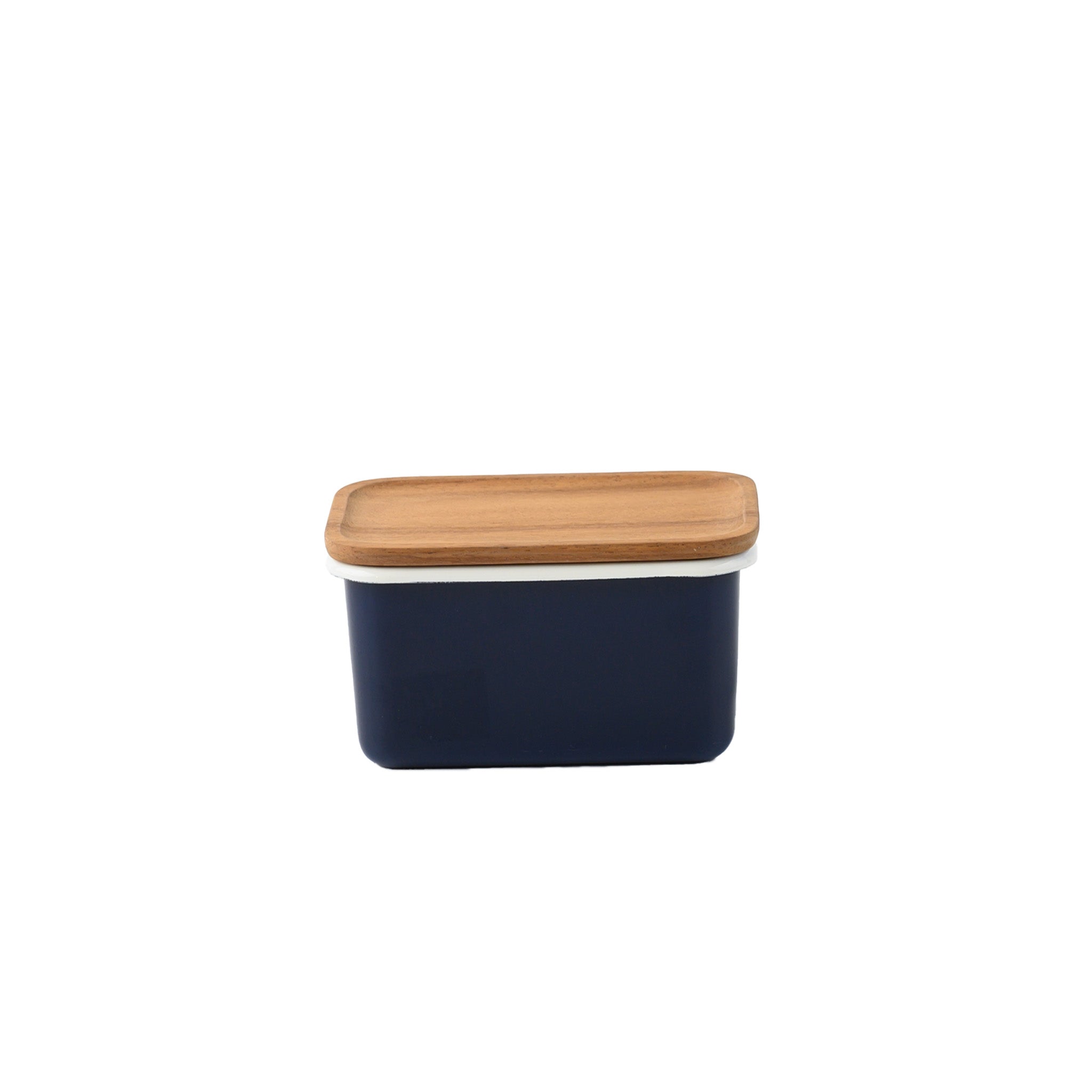 DEEP STORAGE CONTAINER S (STACKABLE) MID-BLUE