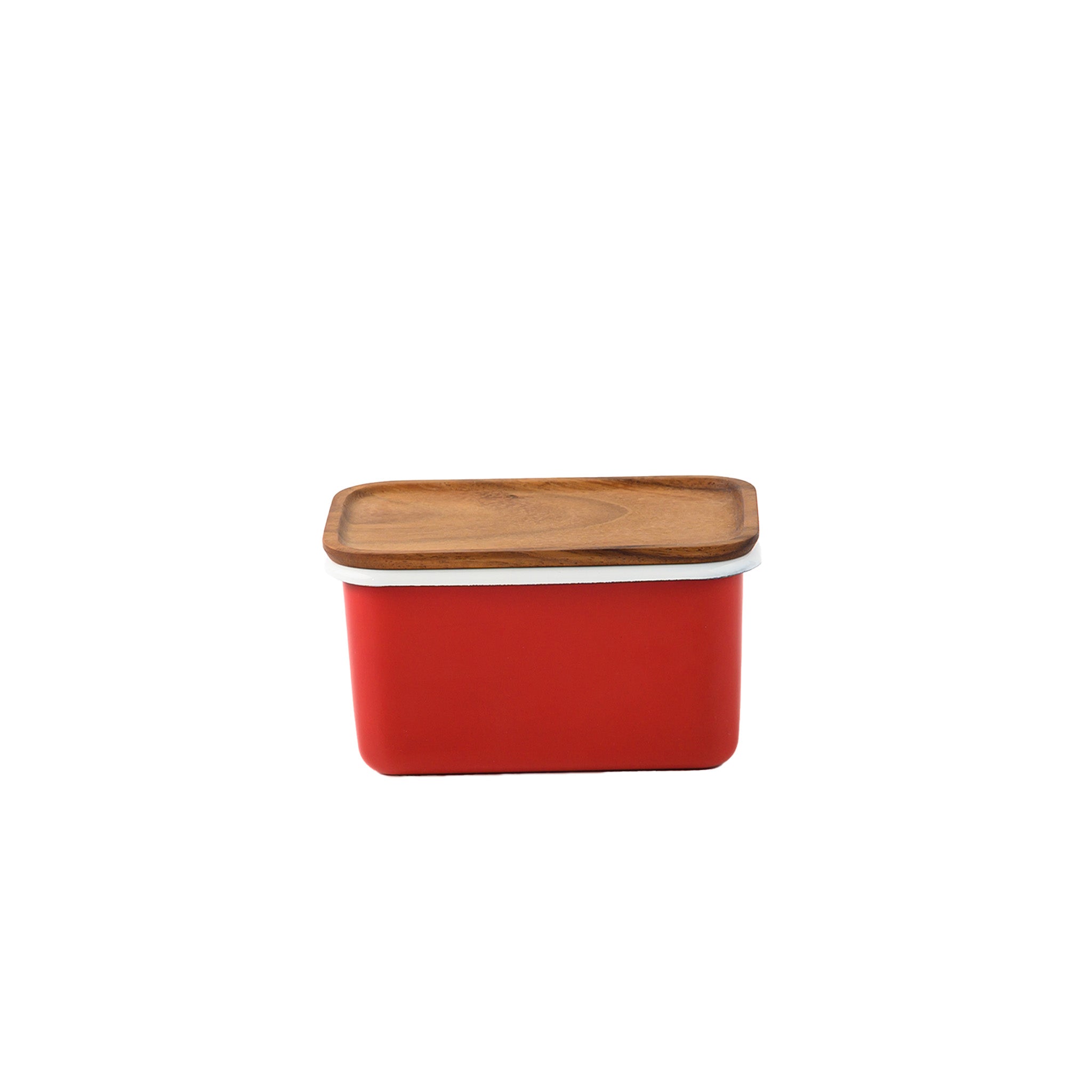 DEEP STORAGE CONTAINER S (STACKABLE) RED