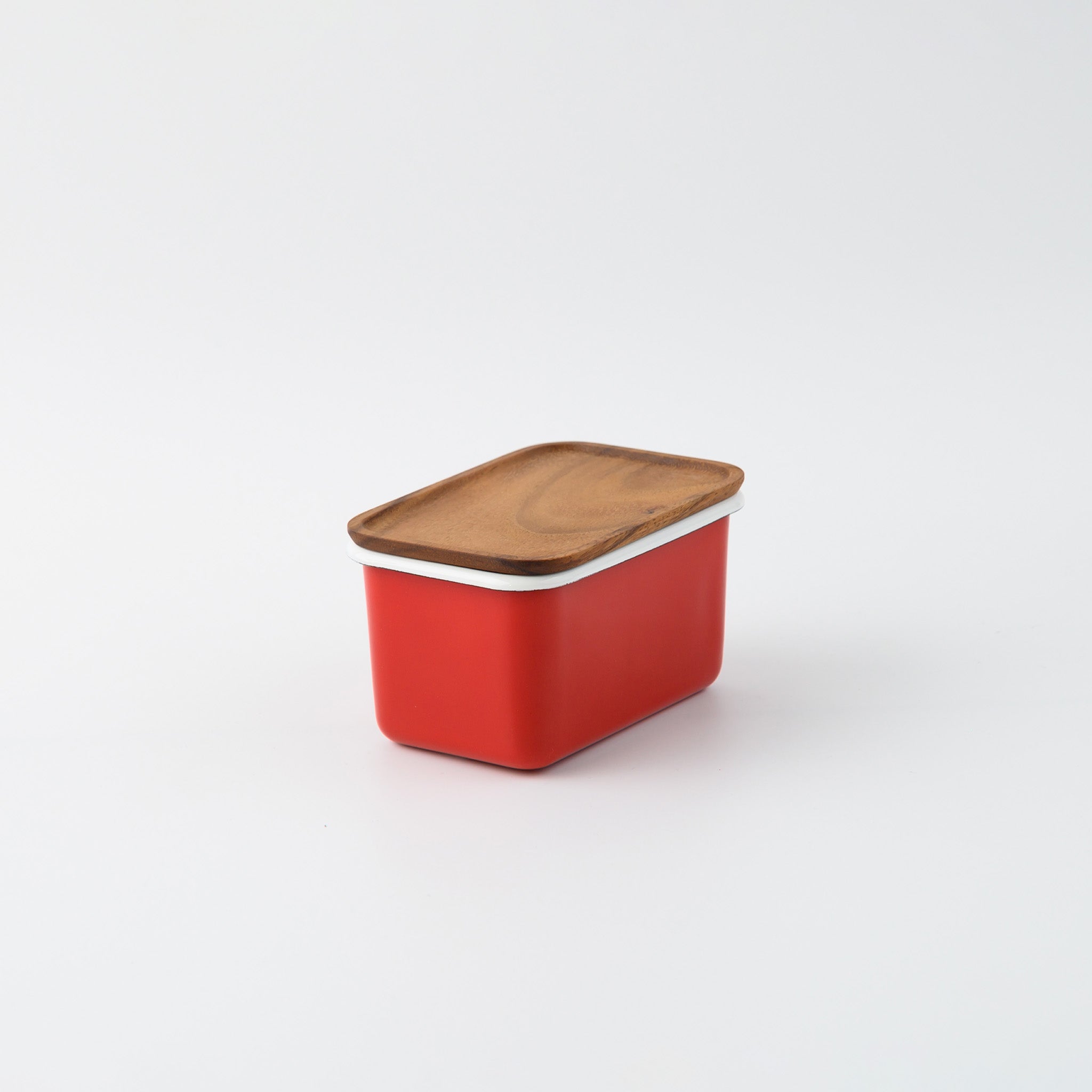 DEEP STORAGE CONTAINER S (STACKABLE) RED