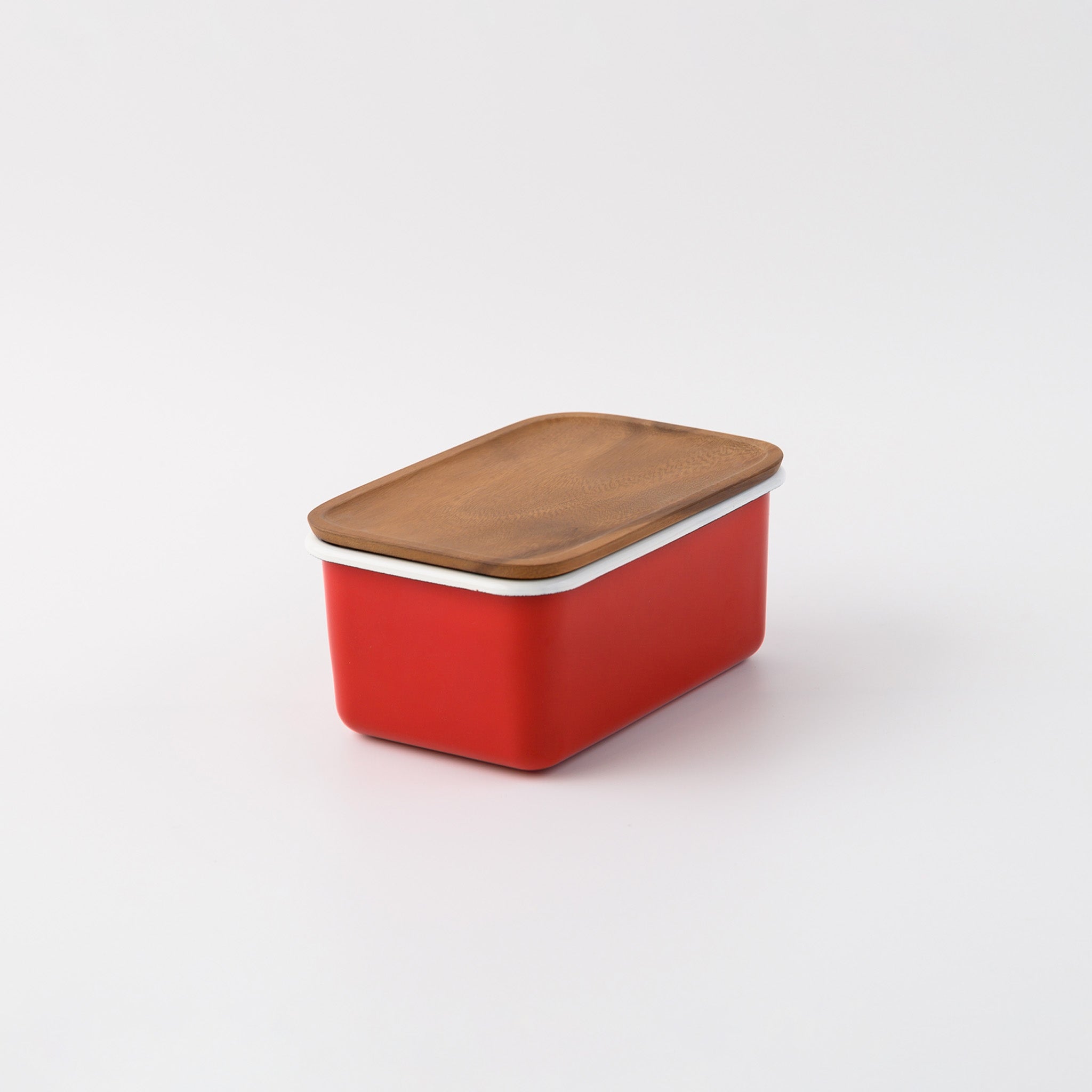 DEEP STORAGE CONTAINER M (STACKABLE) RED