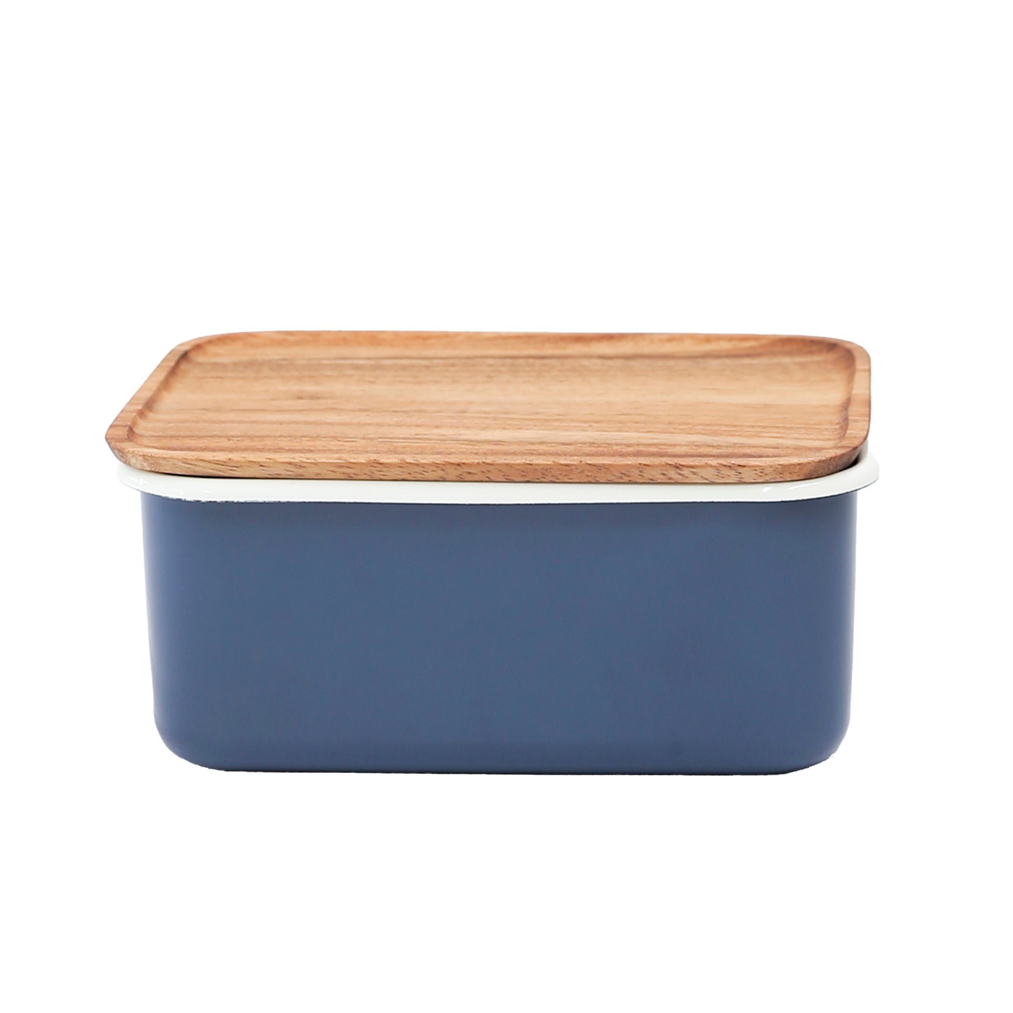 DEEP STORAGE CONTAINER L (STACKABLE) NAVY