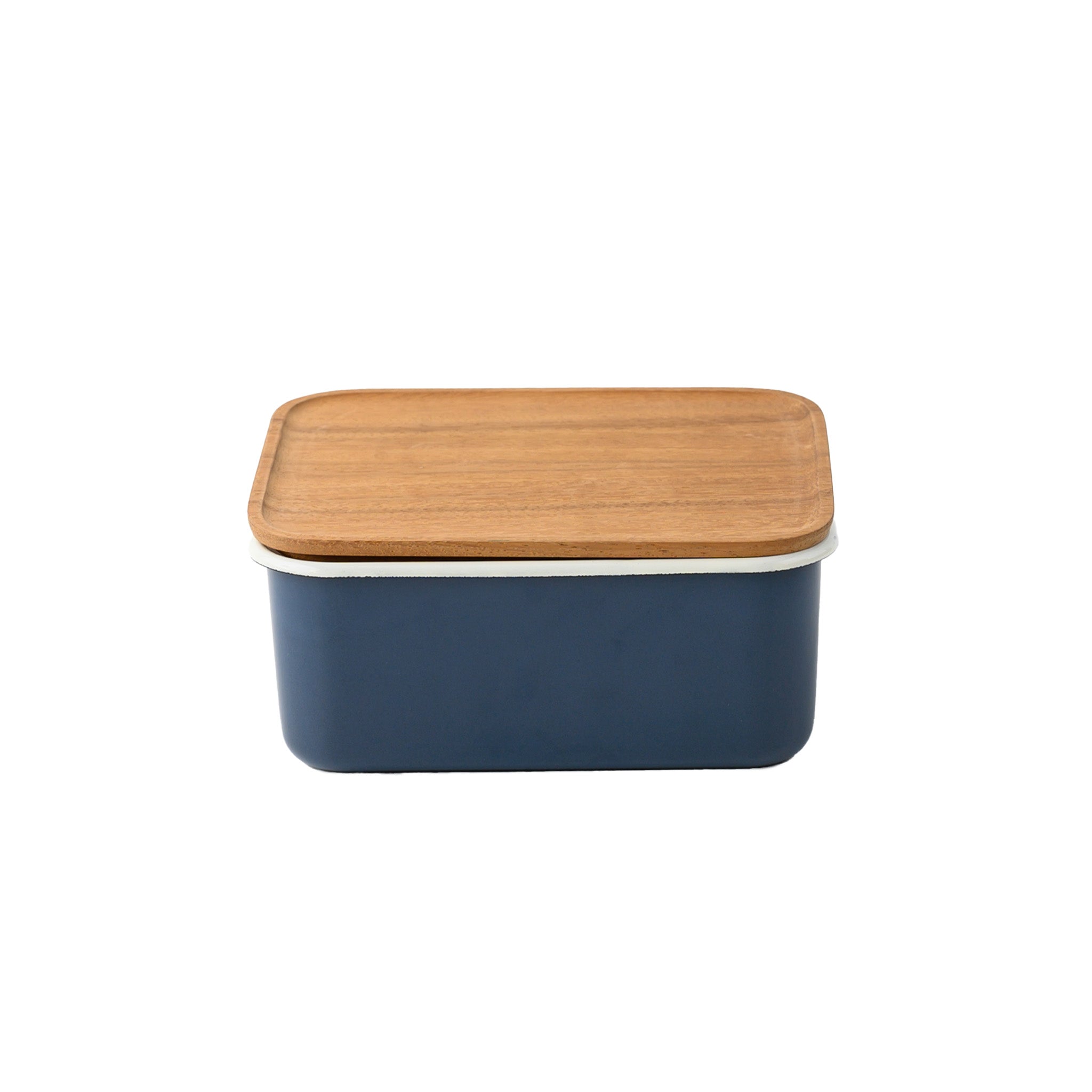 DEEP STORAGE CONTAINER L (STACKABLE) NAVY