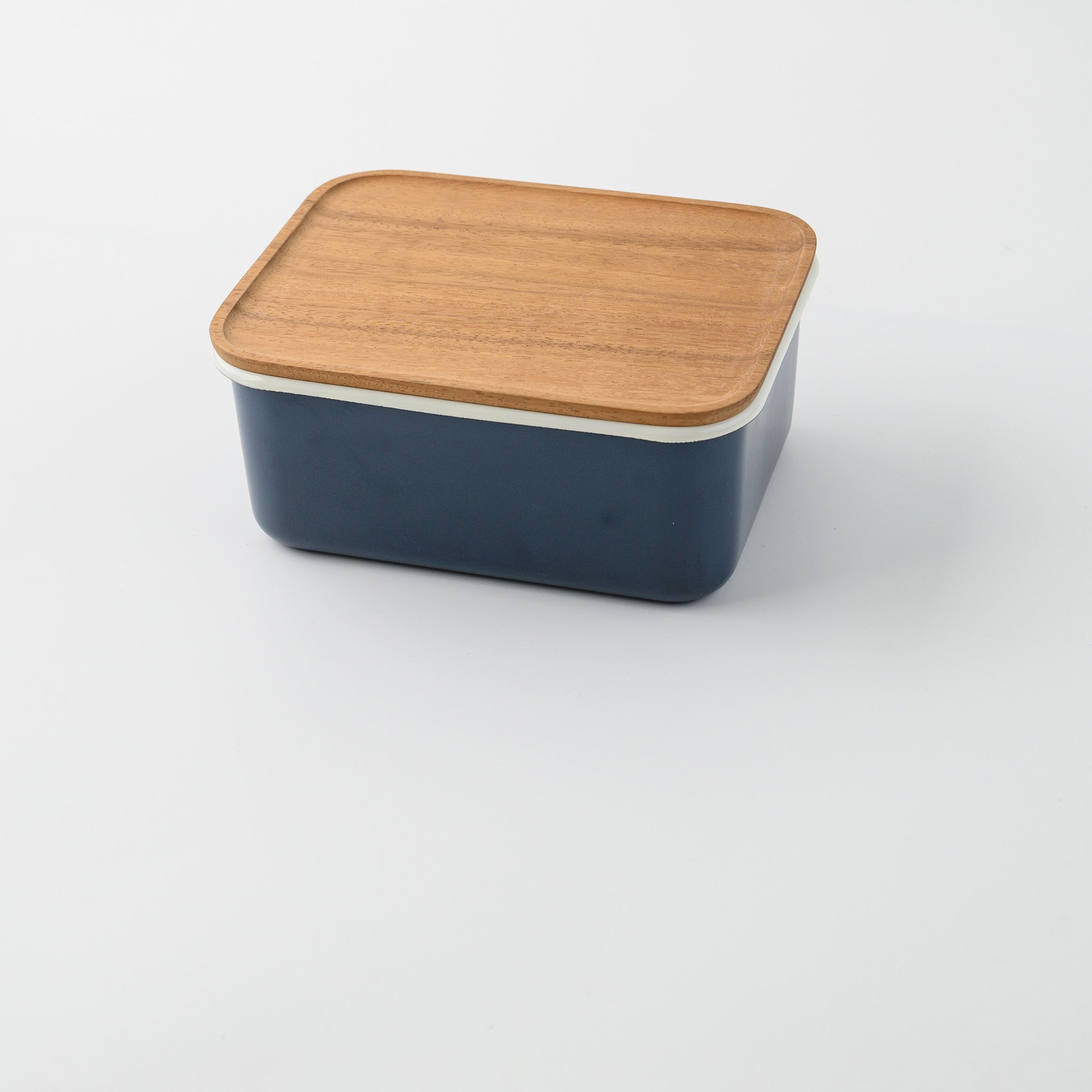 DEEP STORAGE CONTAINER L (STACKABLE) NAVY