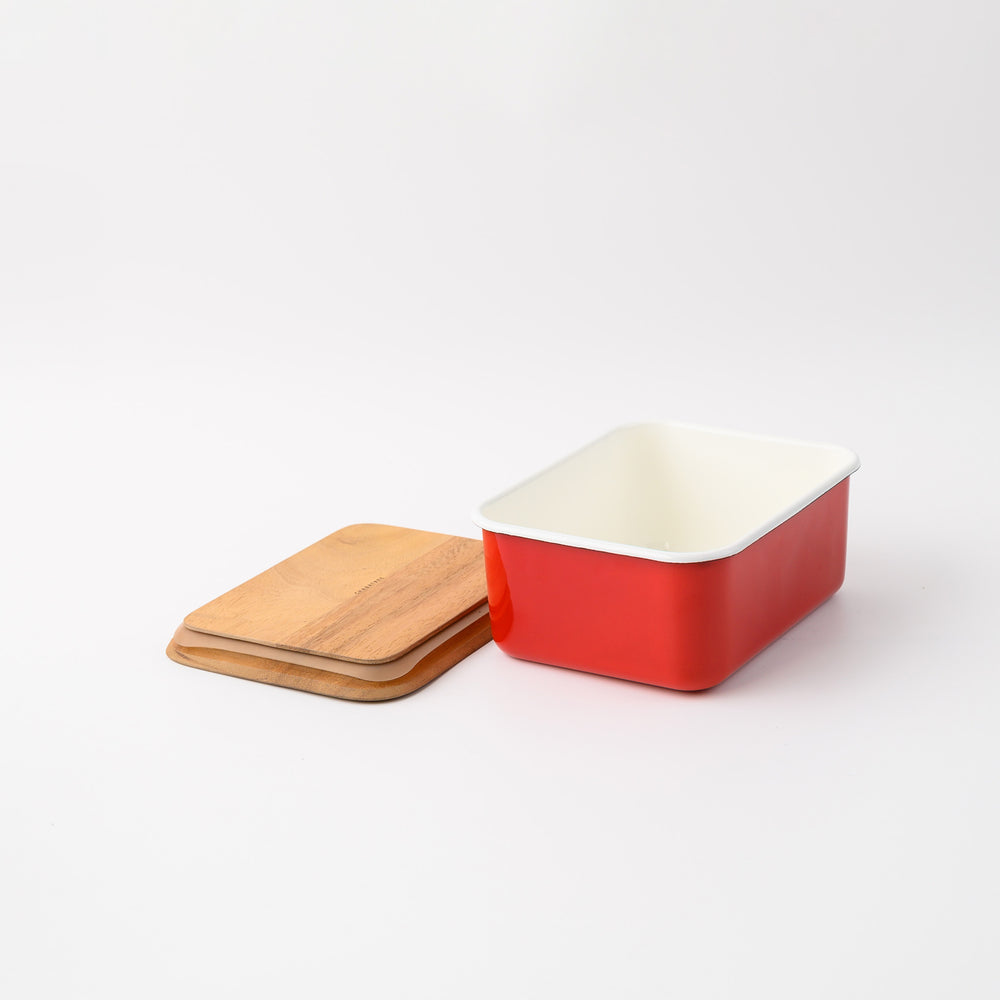 3deep Storage Container DEEP STORAGE CONTAINER L (STACKABLE) RED