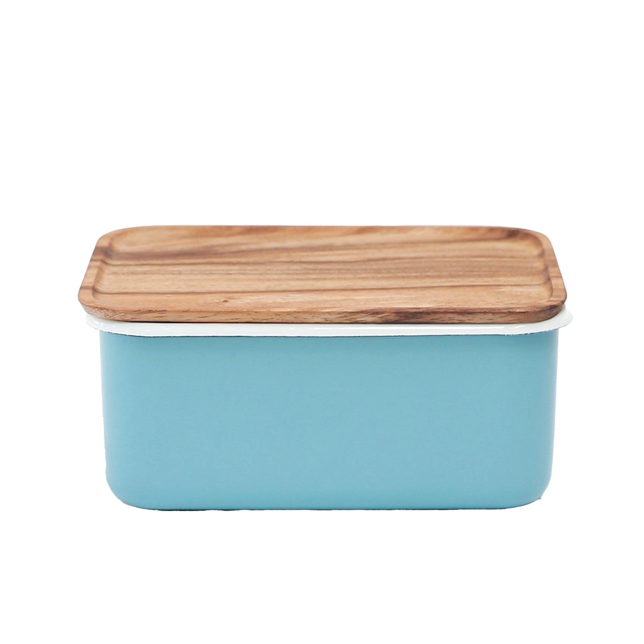 DEEP STORAGE CONTAINER L (STACKABLE) TEAL