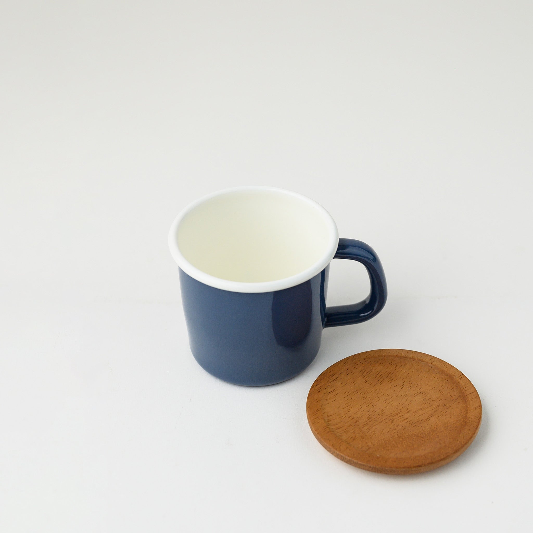 MUG CUP WITH LID NAVY