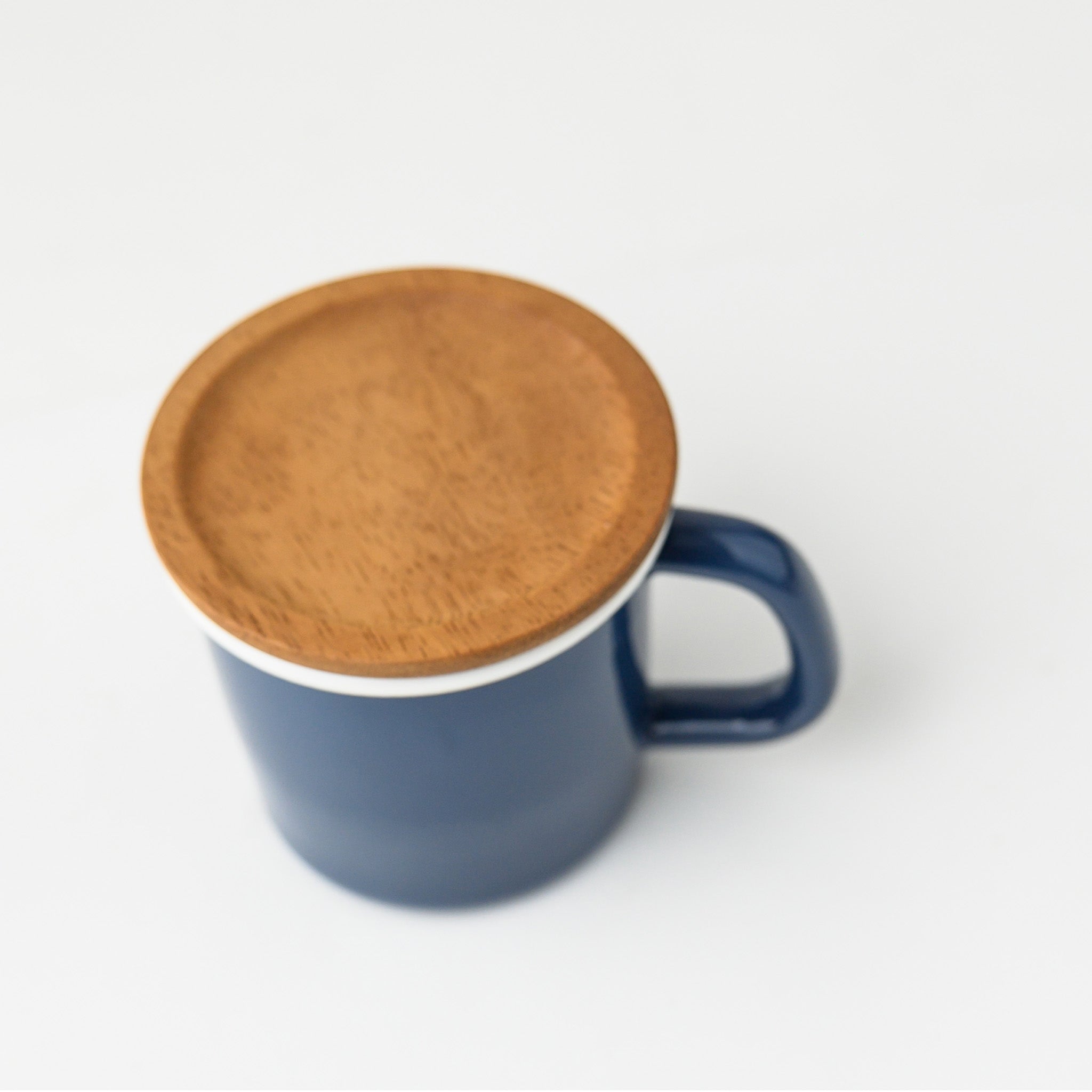 MUG CUP WITH LID NAVY