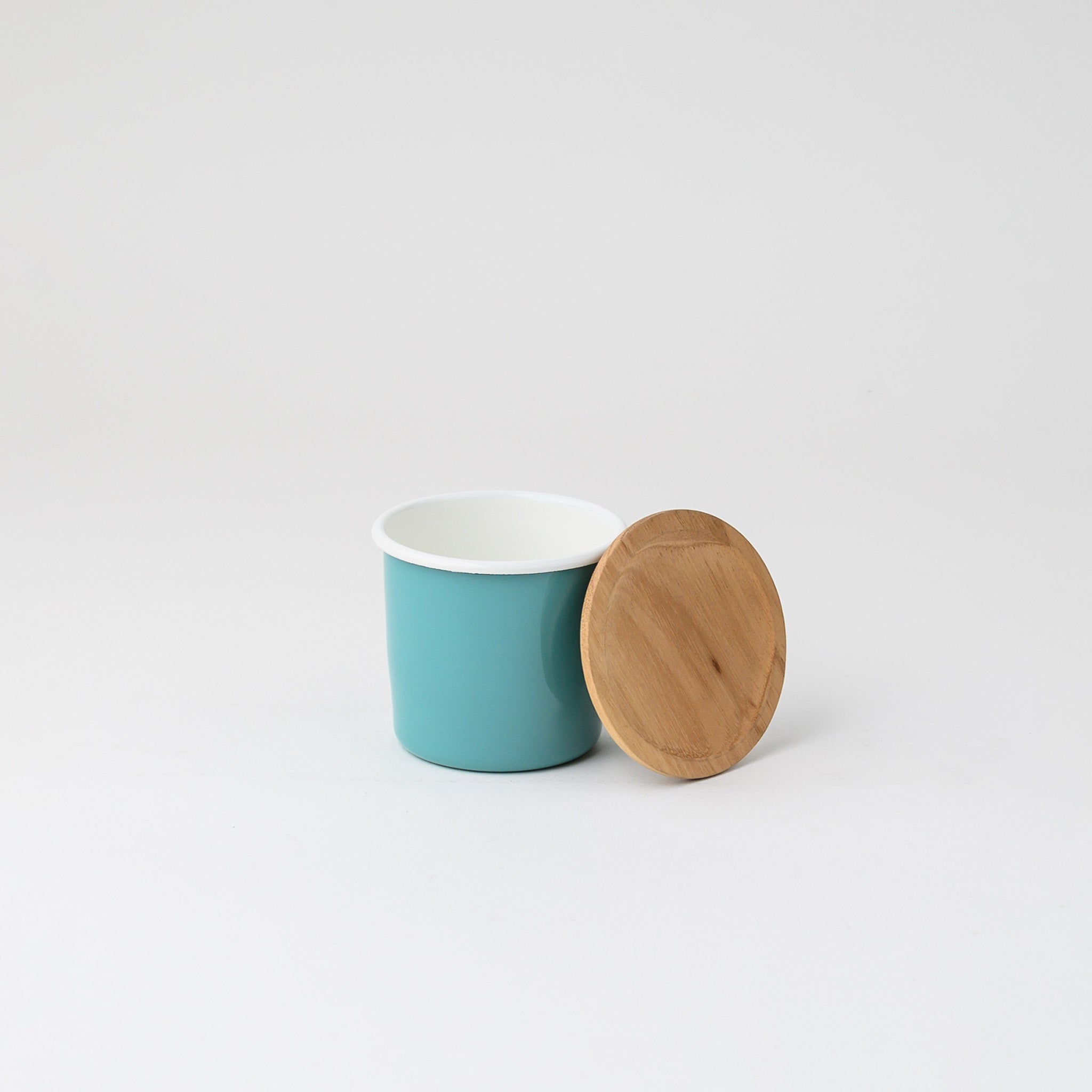 MUG CUP WITH LID TEAL