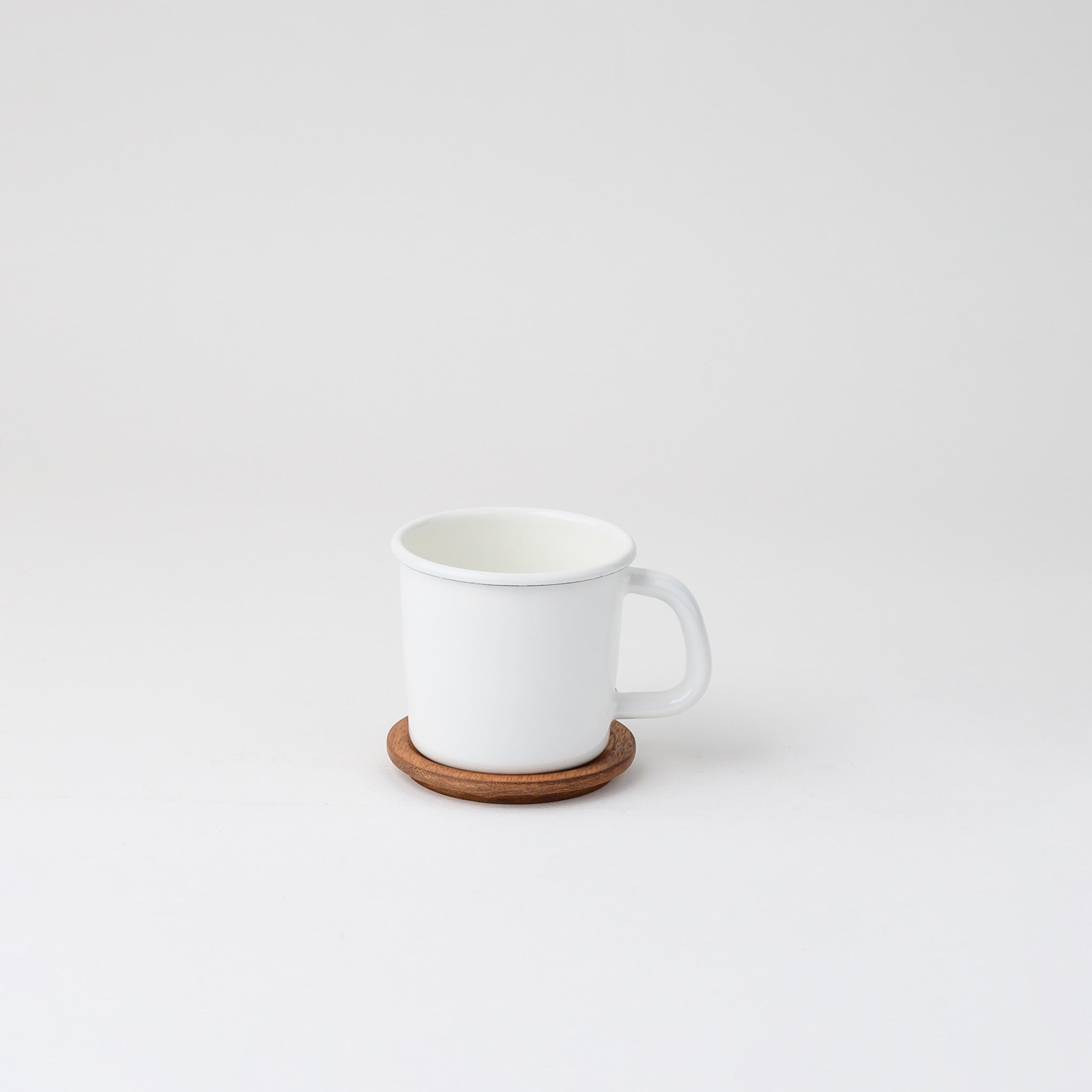 MUG CUP WITH LID WHITE