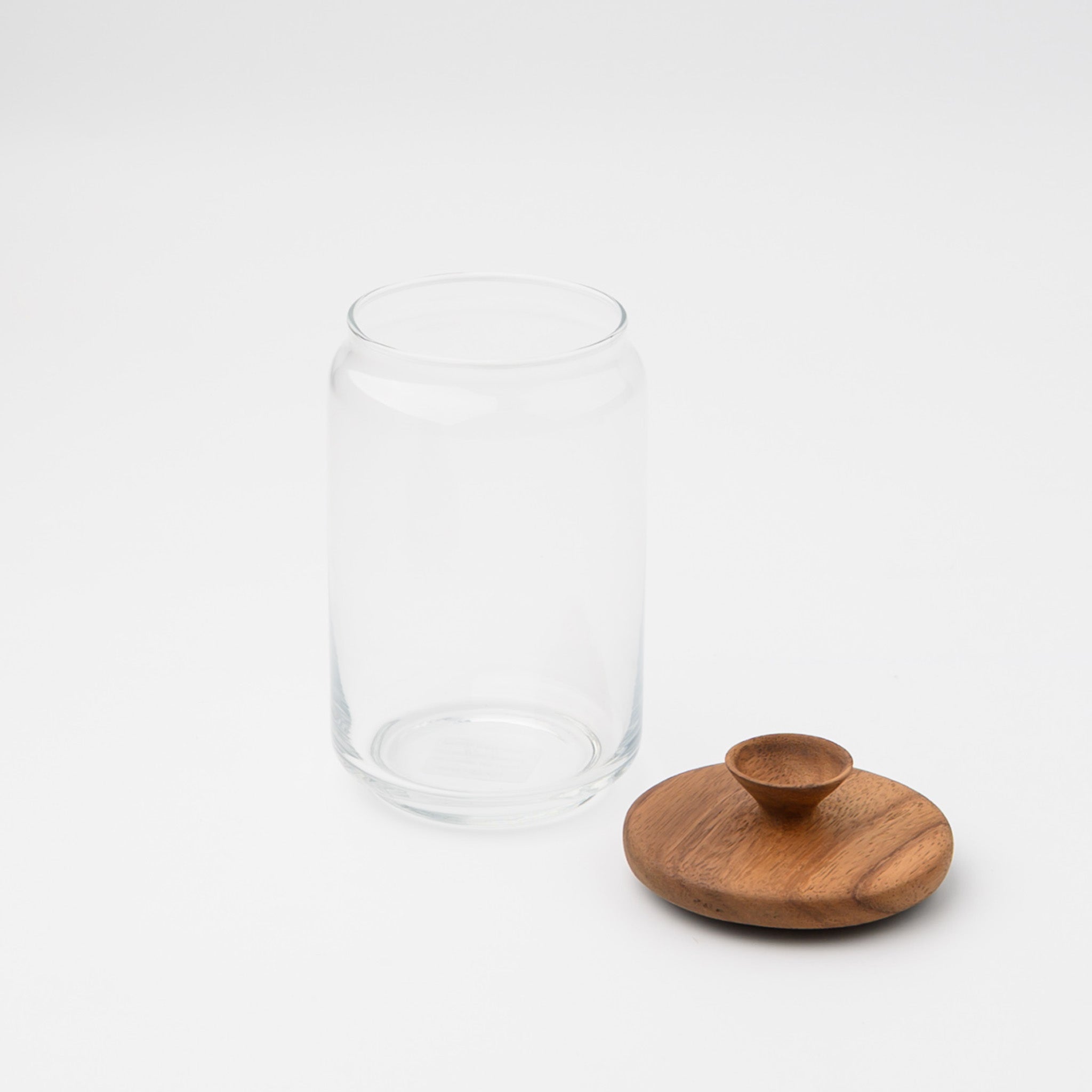 HIS SPROUT JAR 750 CC LID ACACIA