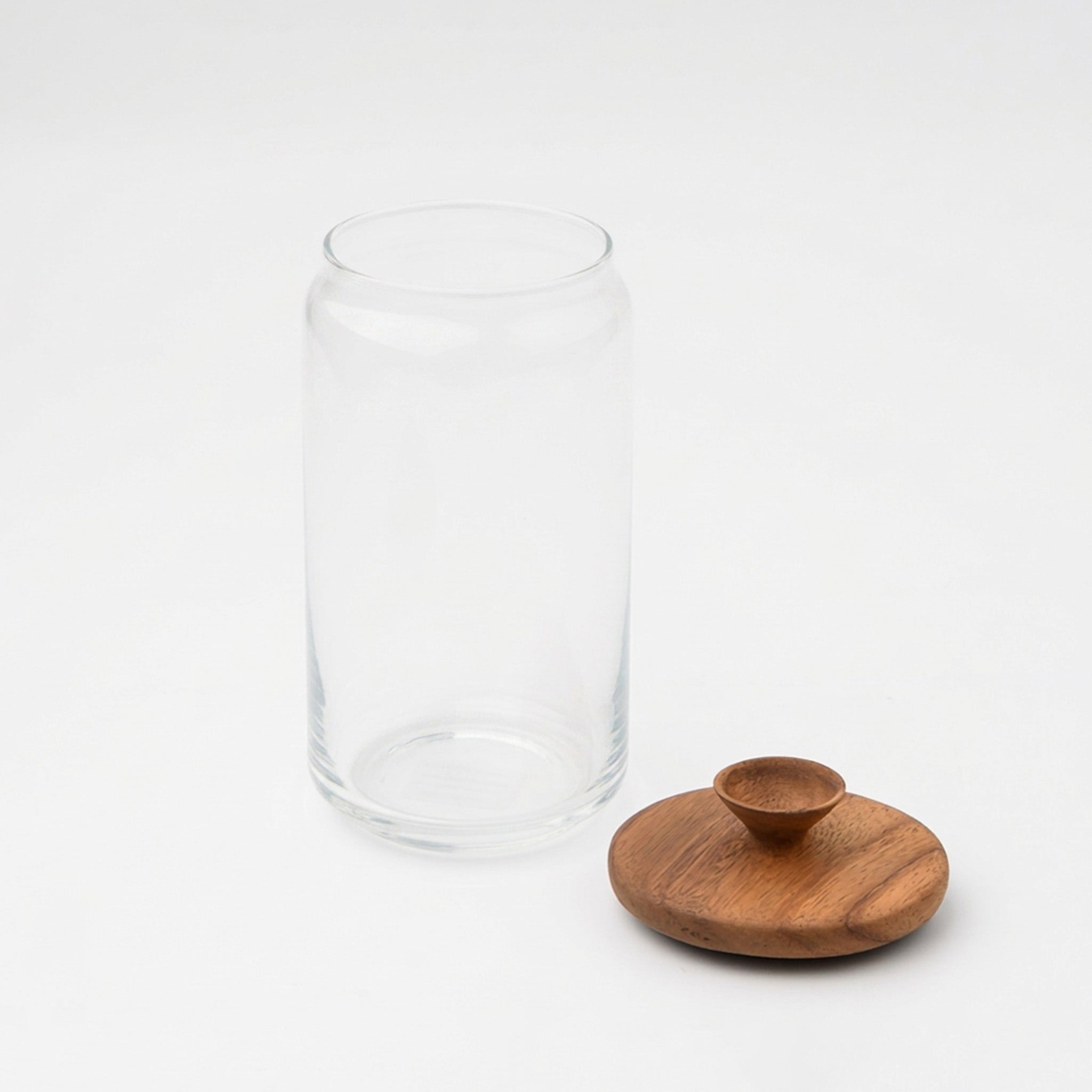 HIS SPROUT JAR 1000 CC LID ACACIA