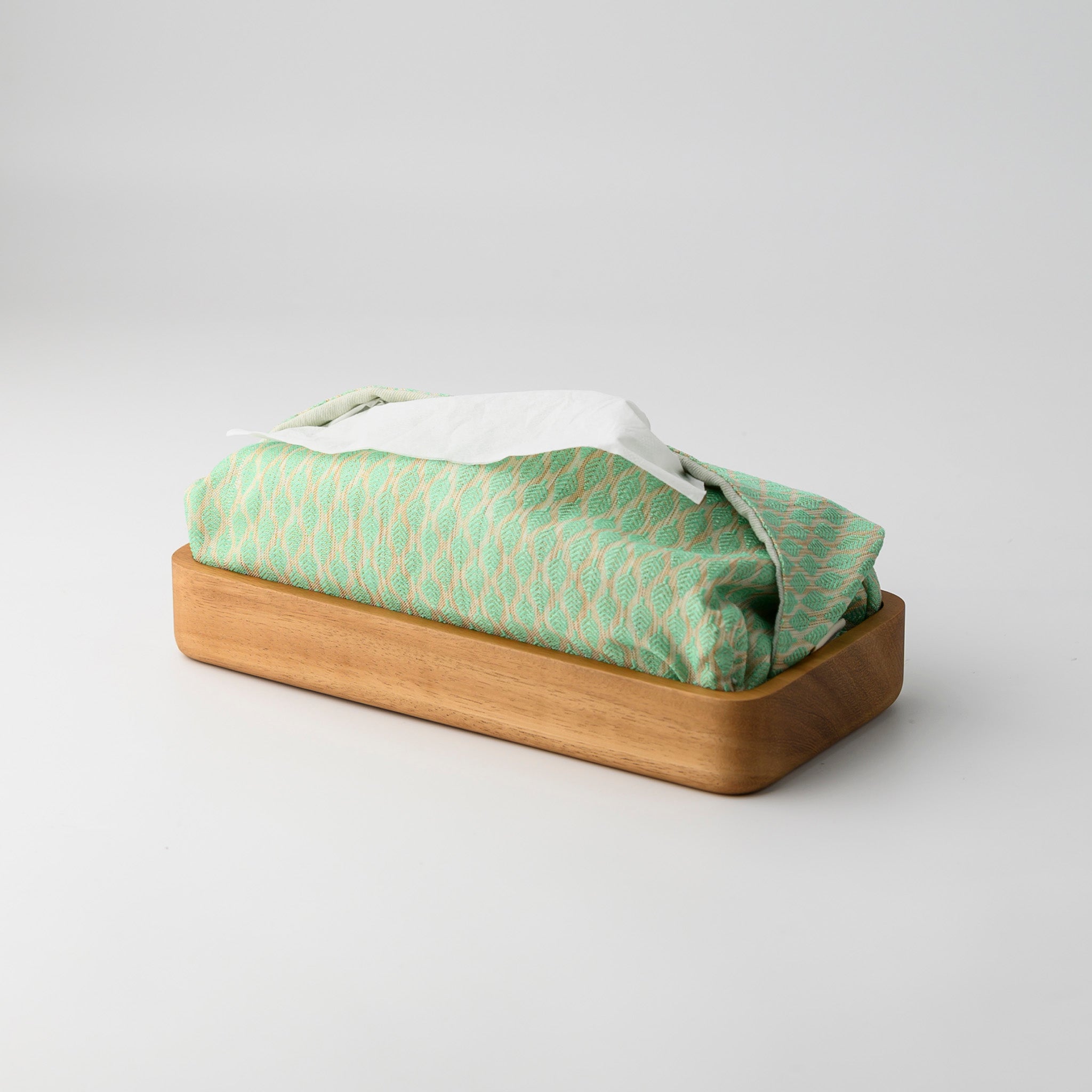 COCOON TISSUE HOLDER L (TEAL 2)