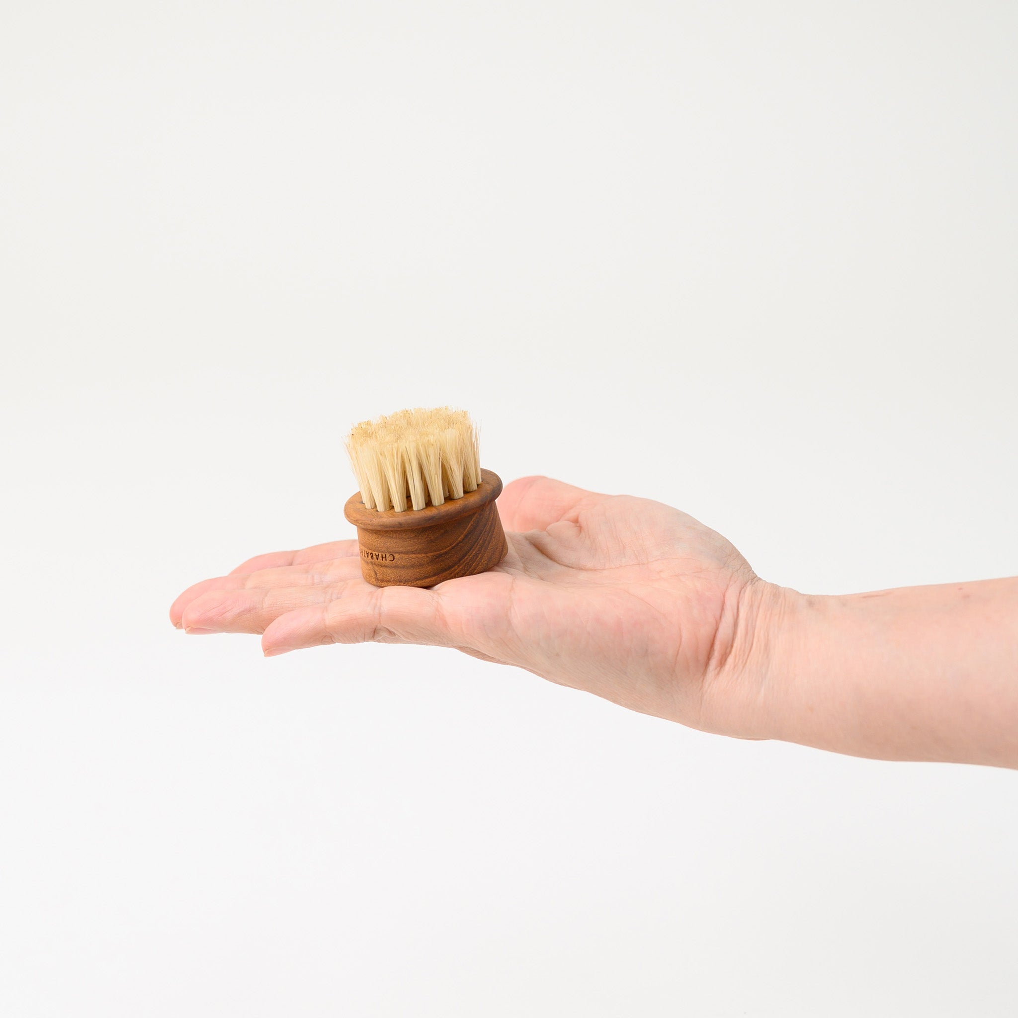 PETIT CLEANING BRUSH (TEAK & BOAR BRISTLE HAIR)