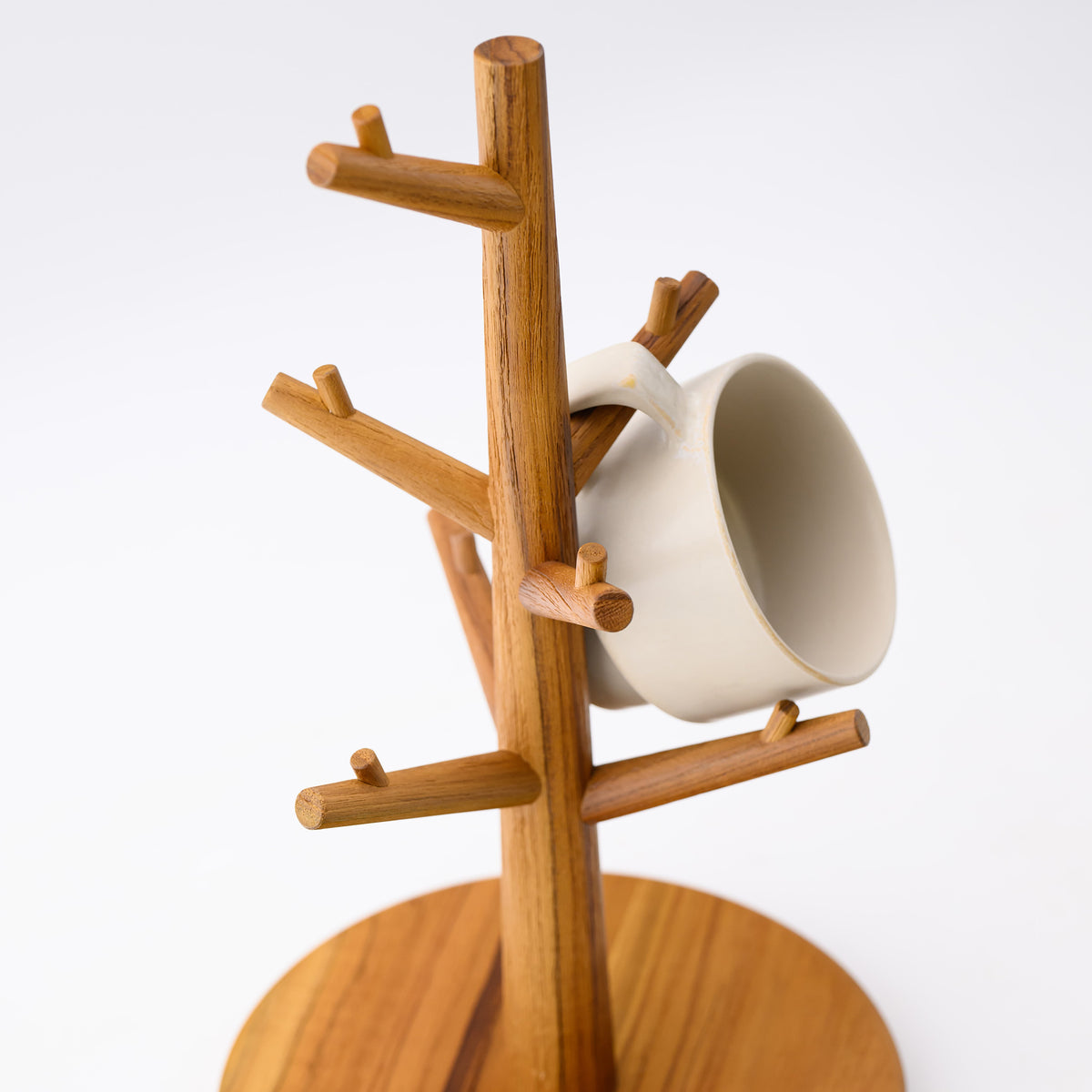 CARPENTER MUG HANGER (TEAK)