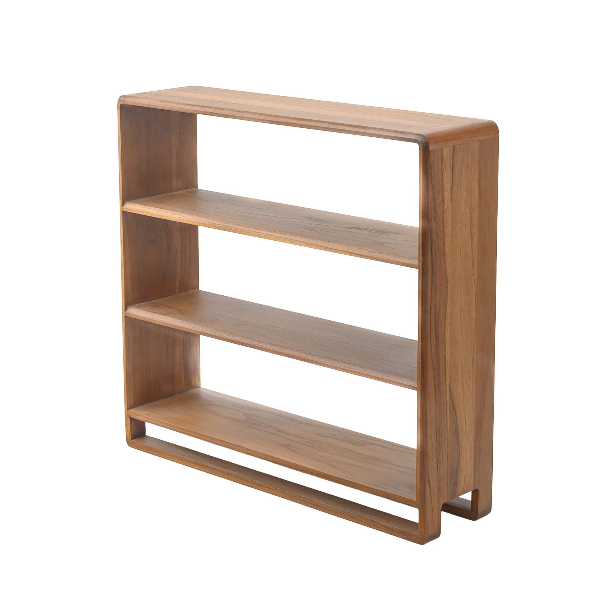 3 TIER DISPLAY SHELF (TEAK)