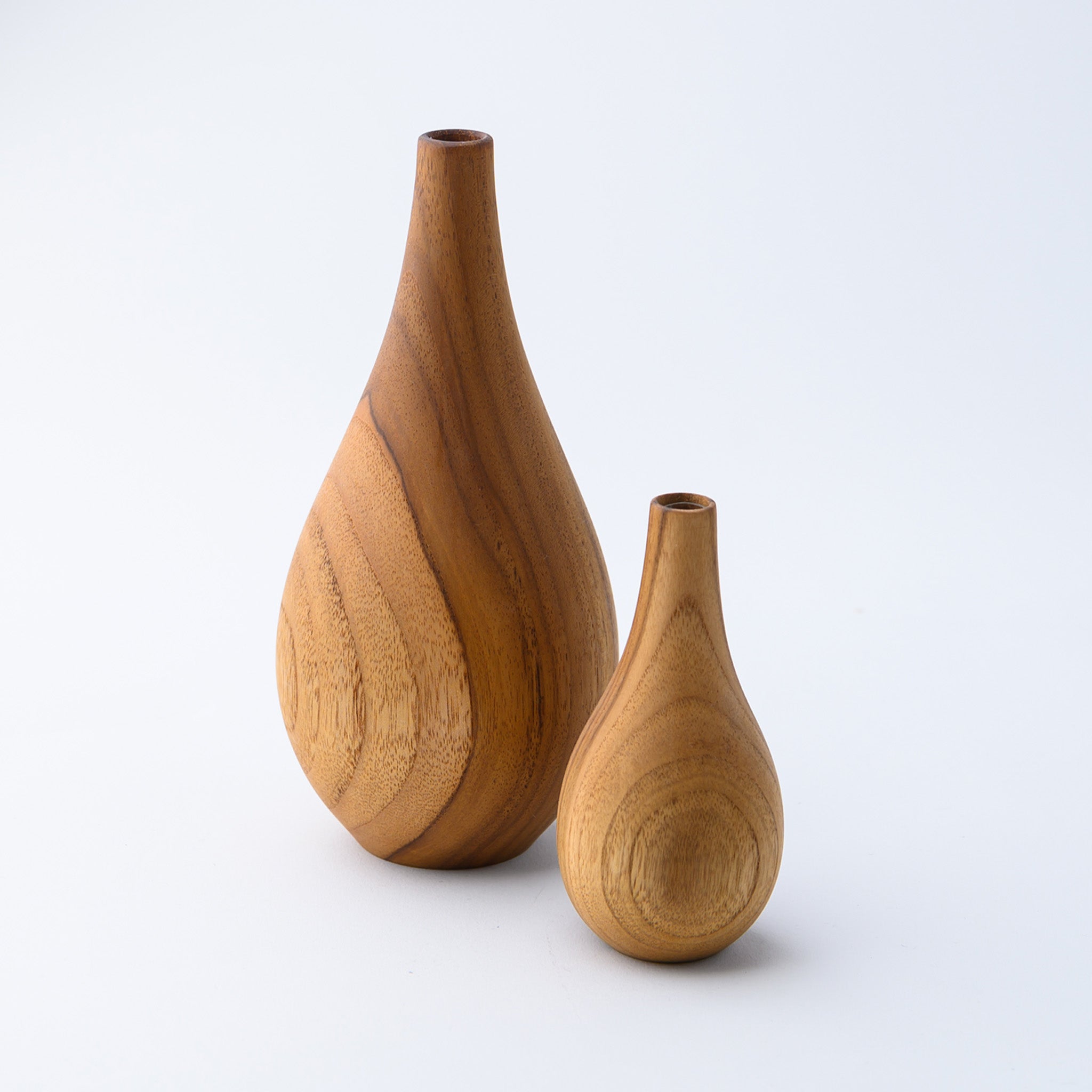 FLOWER VASE TYPE C 12 CM.(TEAK)