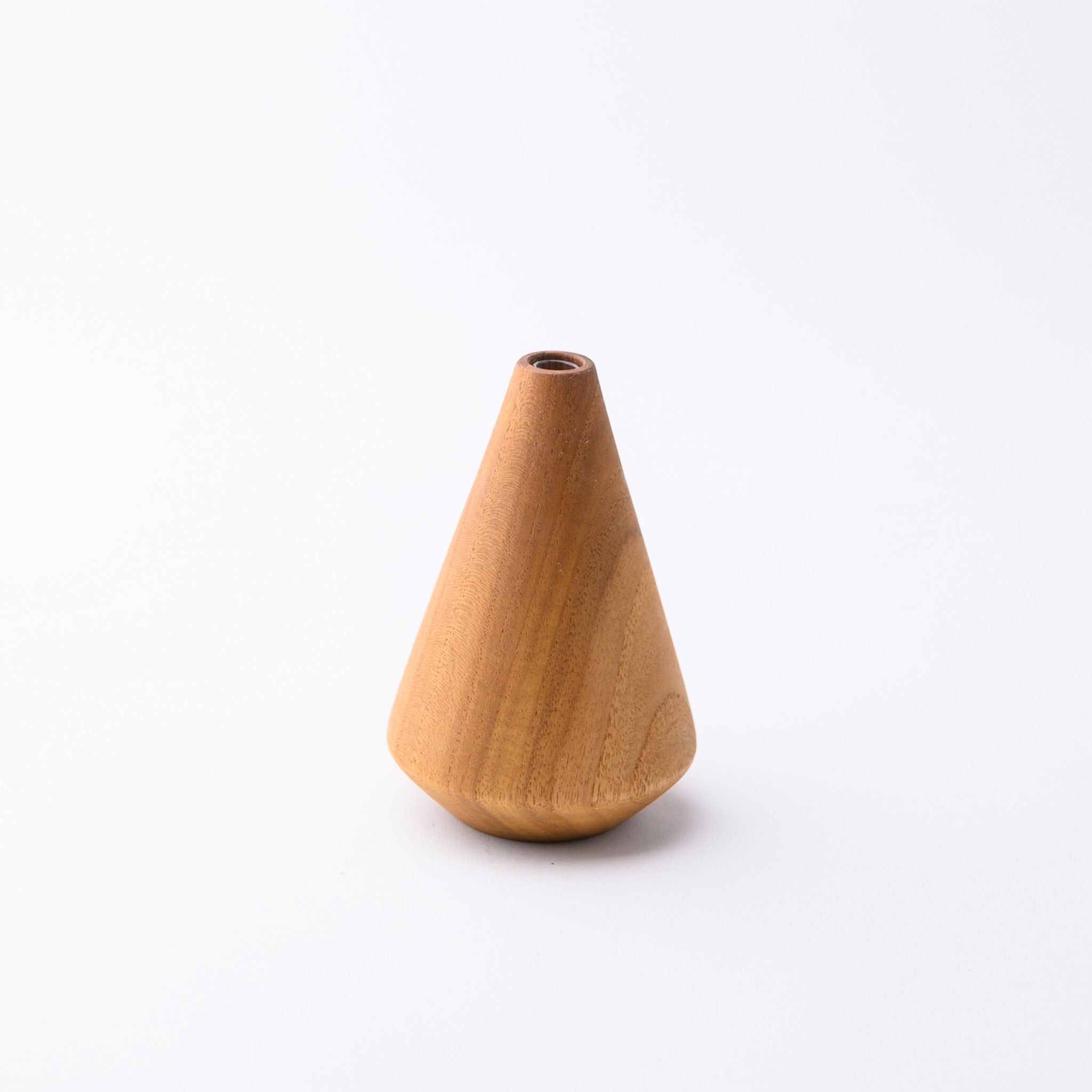 FLOWER VASE TYPE E 12 CM.(TEAK)