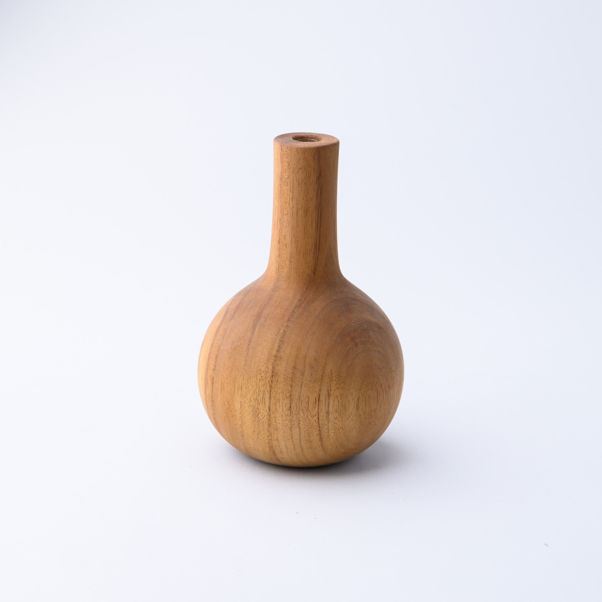 FLOWER VASE TYPE B 17 CM.(TEAK)