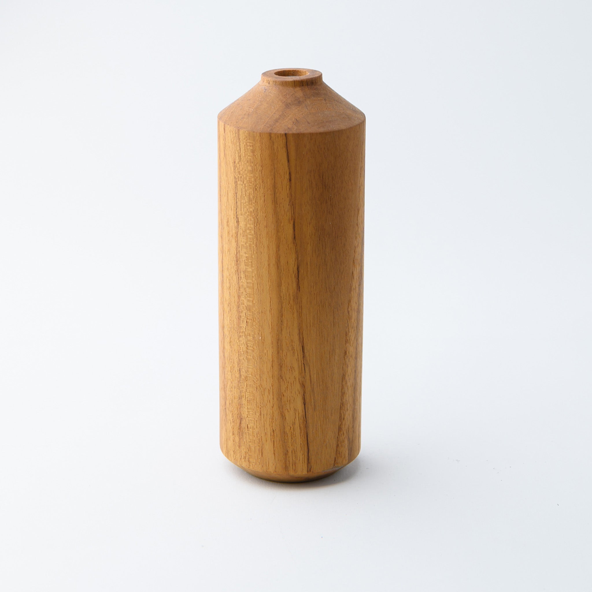 FLOWER VASE TYPE D 20 CM.(TEAK)