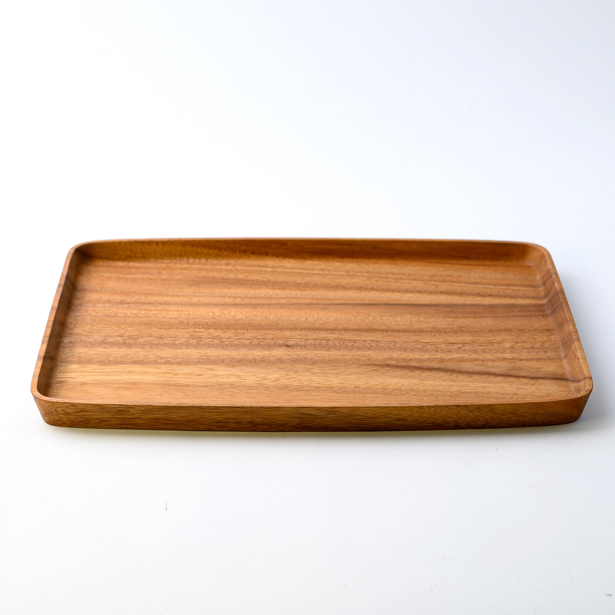 LIMPID REGTANGULAR TRAY L  (ACACIA)